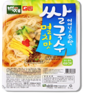 [K] KOREA BAEKJE RICE NOODLES WITH ANCHOVY SOUP, 92GX10, KK63 (KK63)