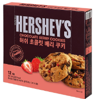 [K] KOREA HERSHEY'S CHOCOLATE BERRY COOKIES, 144G, KK68 (KK68)
