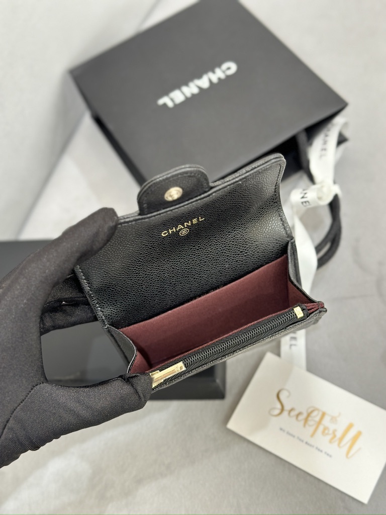 CHANEL Classic Flap Cardholder with zip AP4096