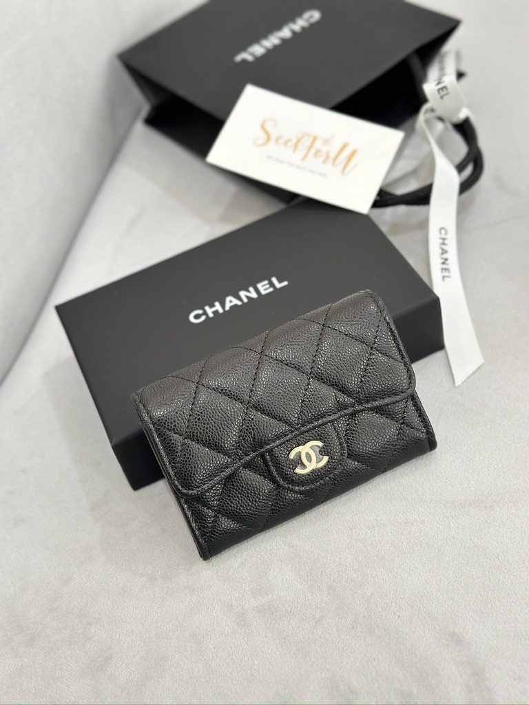 CHANEL Classic Flap Cardholder with zip AP4096