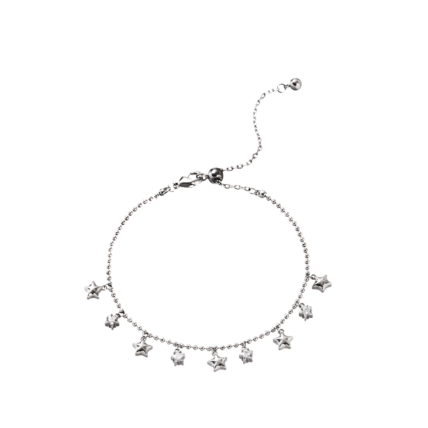 平價飾品,星星,鋯石,手鍊