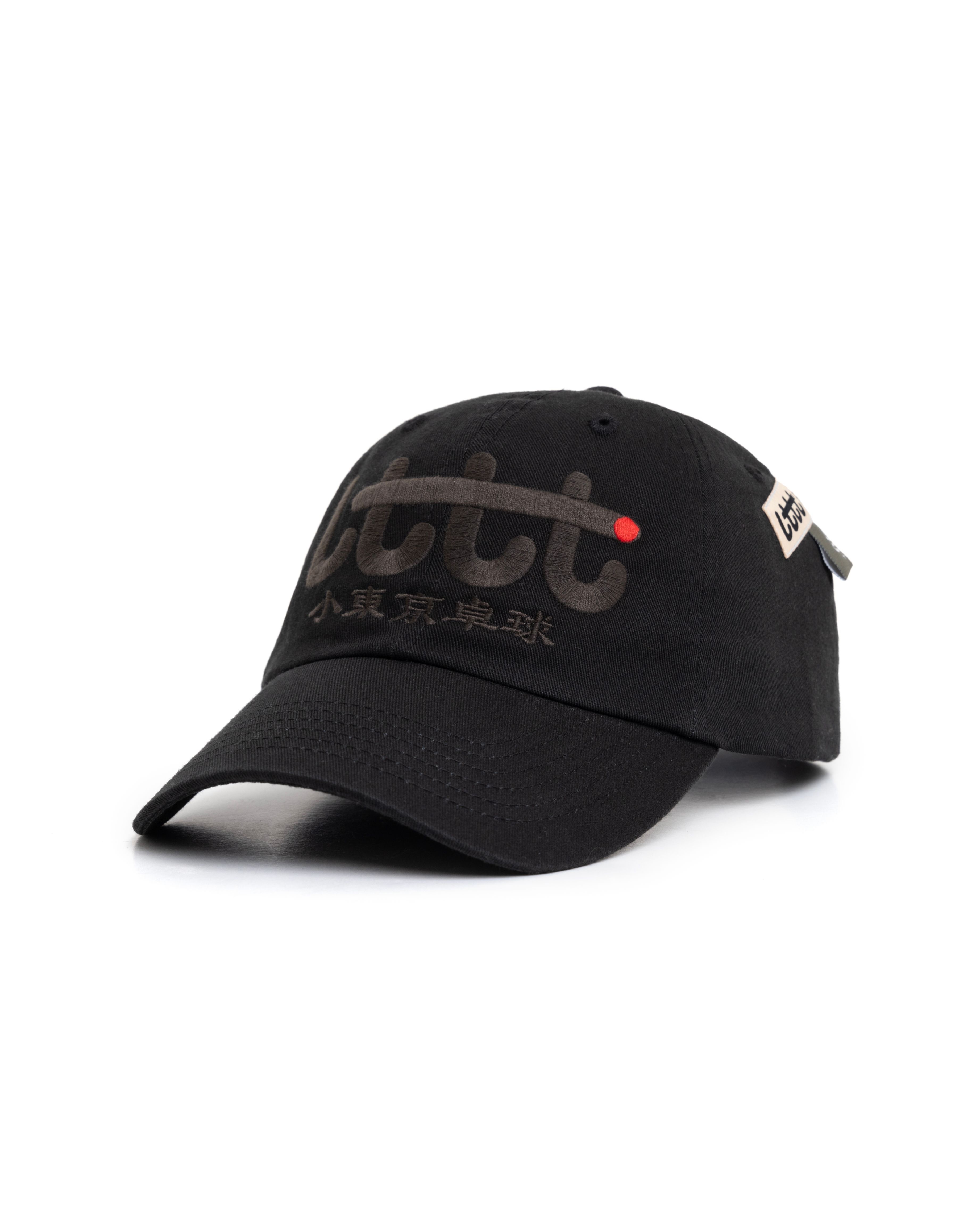LTTT - CAP Black Black 刺繡LOGO 老帽