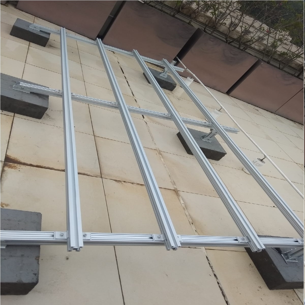 T031  鋁合金支架 50x50mm