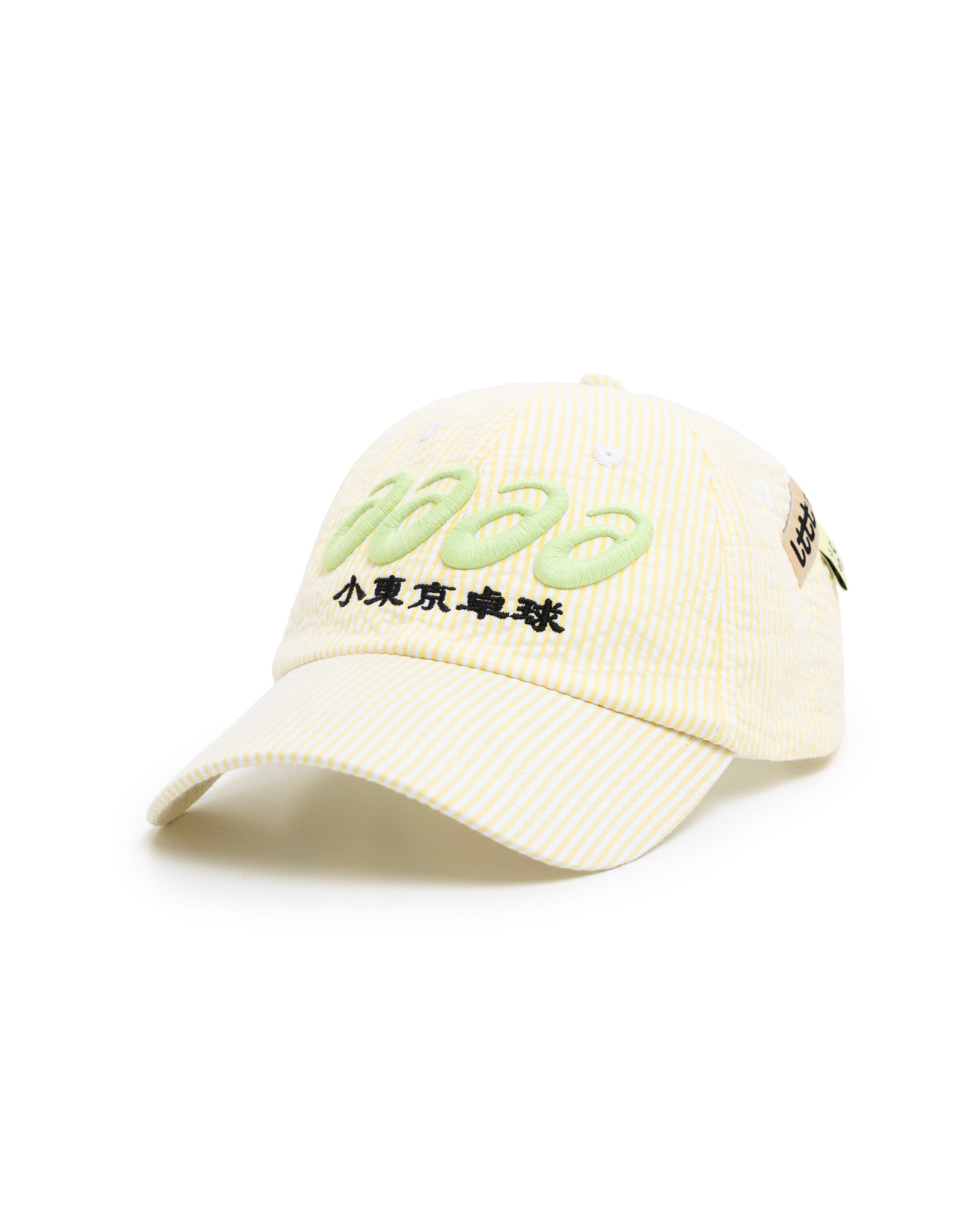 LTTT - ASICS AAAA CAP YELLOW STRIPE 刺繡LOGO 老帽