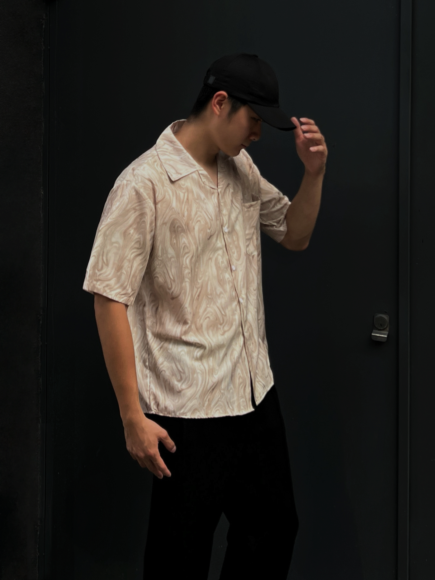 [1atm] 等高線-古巴短襯衫