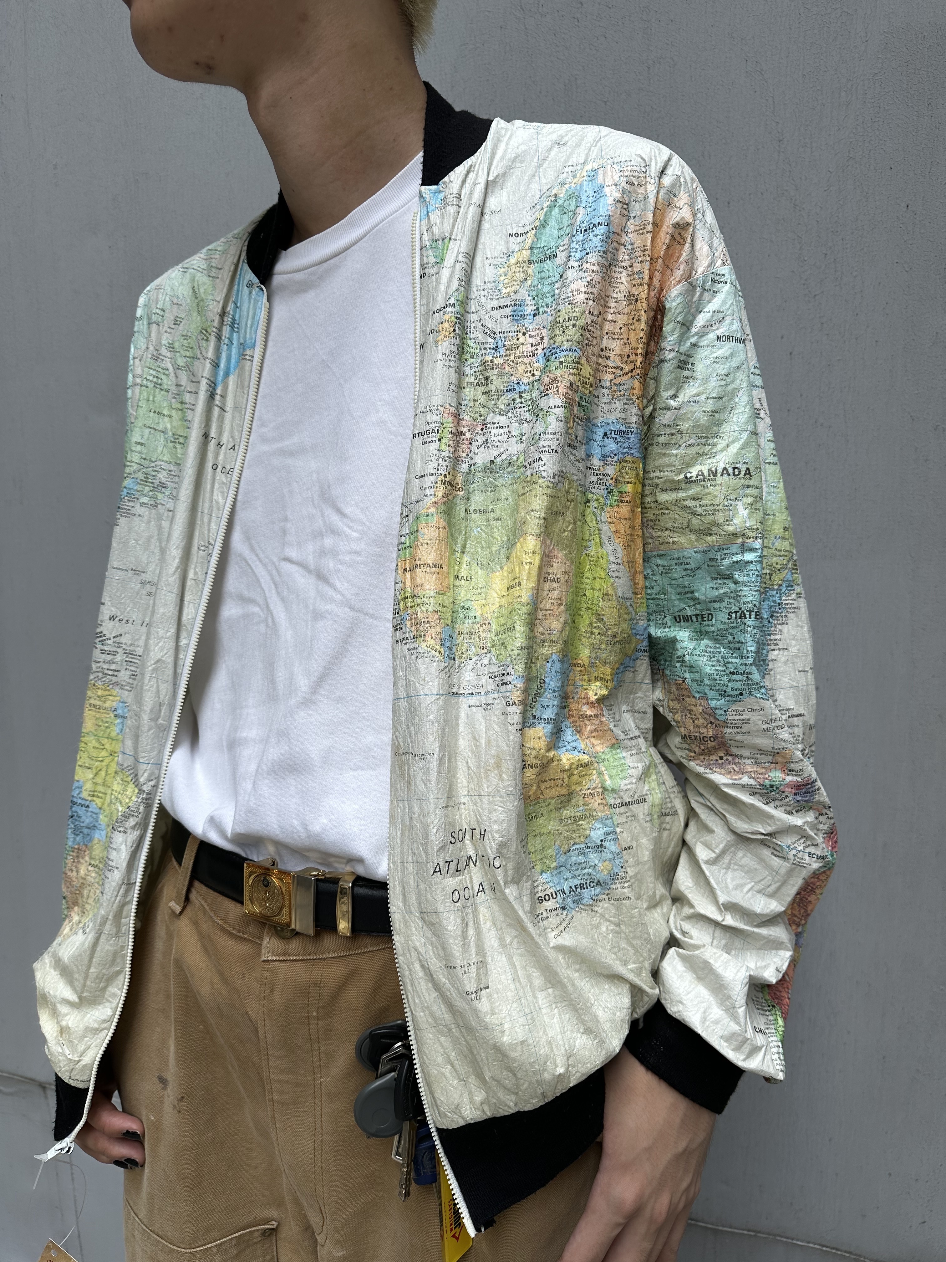80~90’sPaper JacketMap Pattern(MADE IN USA)