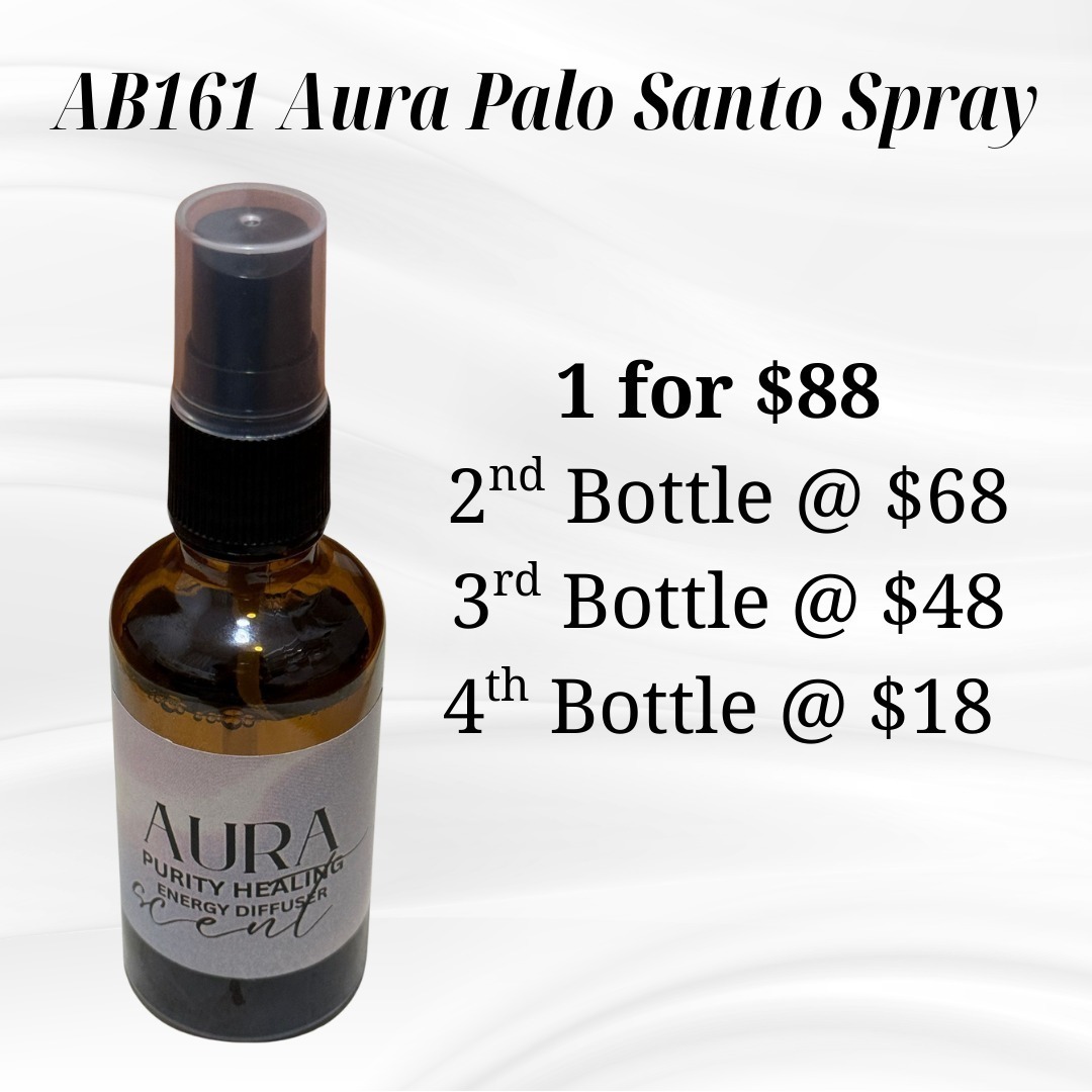 1 AB161 AURA PALO SANTO SPRAY