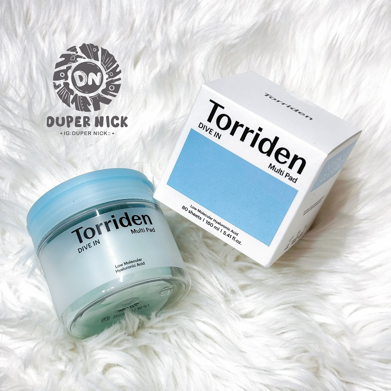 Torriden保濕清潔棉片