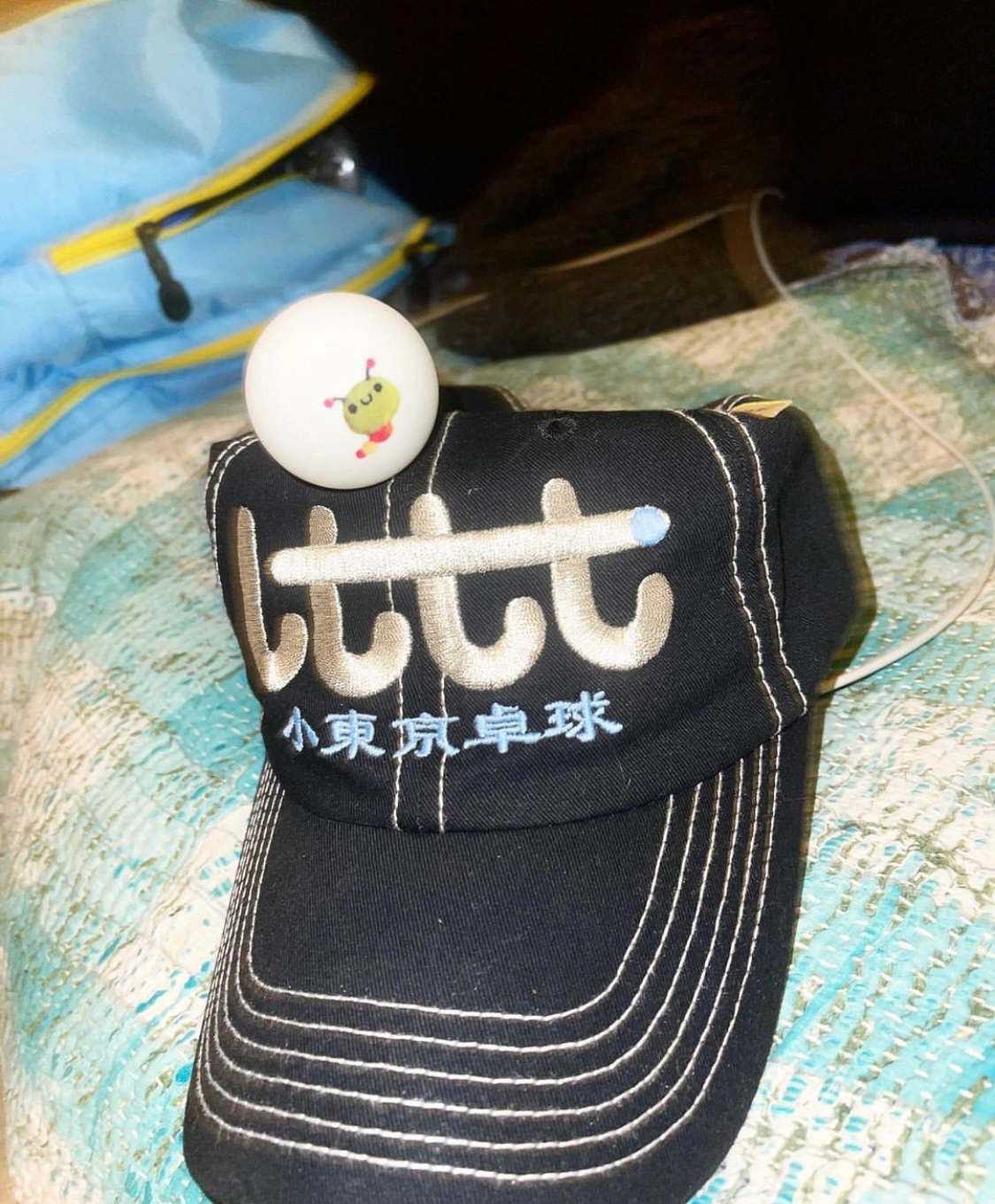 LTTT - CAP Black Metallic 刺繡LOGO 老帽