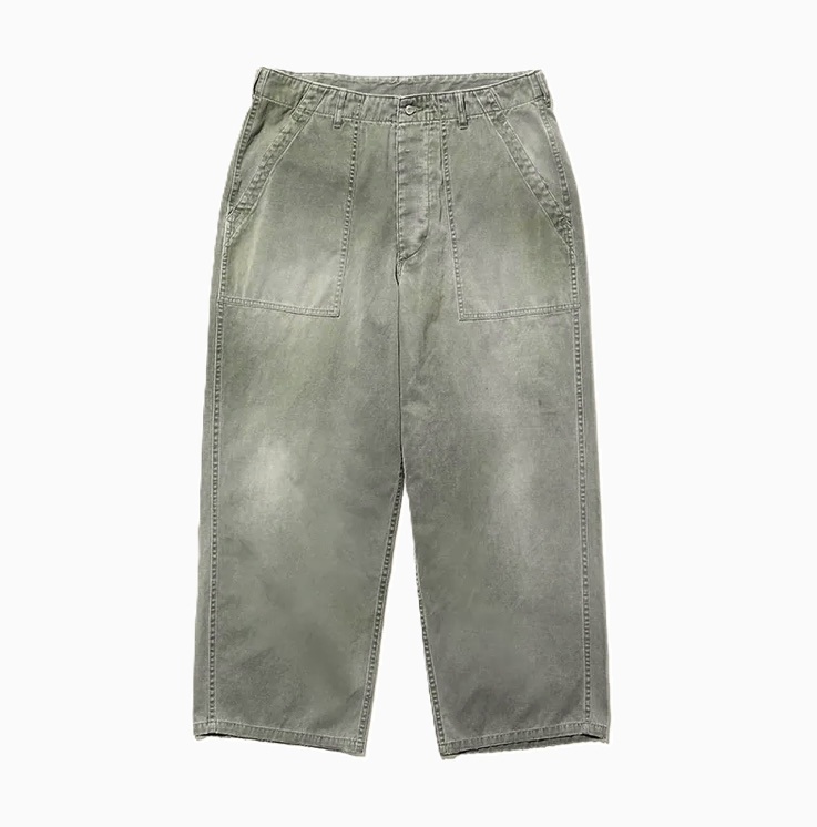 RE-STOCK: A.PRESSE 2025 A/W VINTAGE UTILITY PANTS (25AAP-04-27) - PRE ORDER ITEM (預訂中)