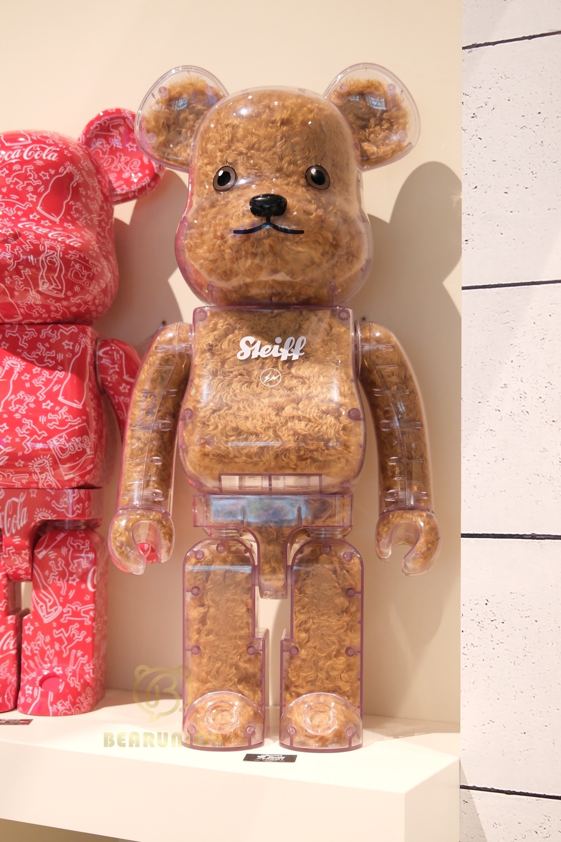 🎏預訂🎏Bearbrick 1000% fragmentdesign Steiff