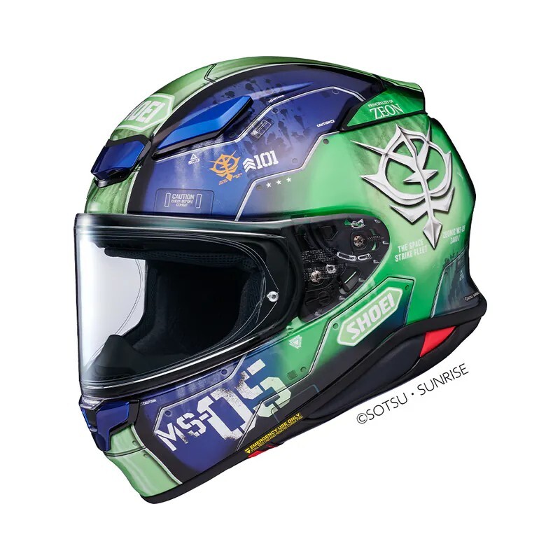 SHOEI Z-8 鋼彈 彩繪 MS-05 ZAKU I TC-11 全罩