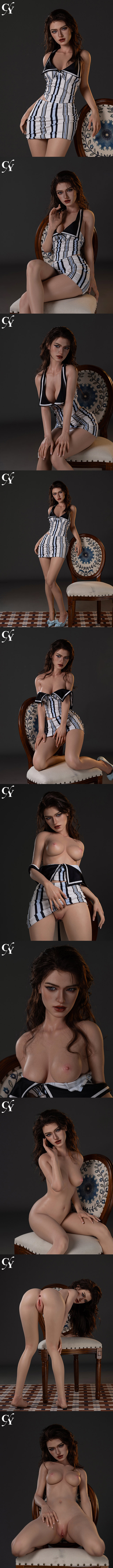 TOP-CYDOLL 150cm Elva-S 小麥膚 超頂矽膠娃娃 high class silicone sex doll wheat