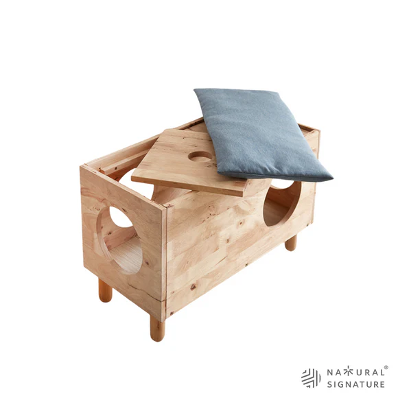 Natural Signature - Moggy Coffee Table (w/cushion)