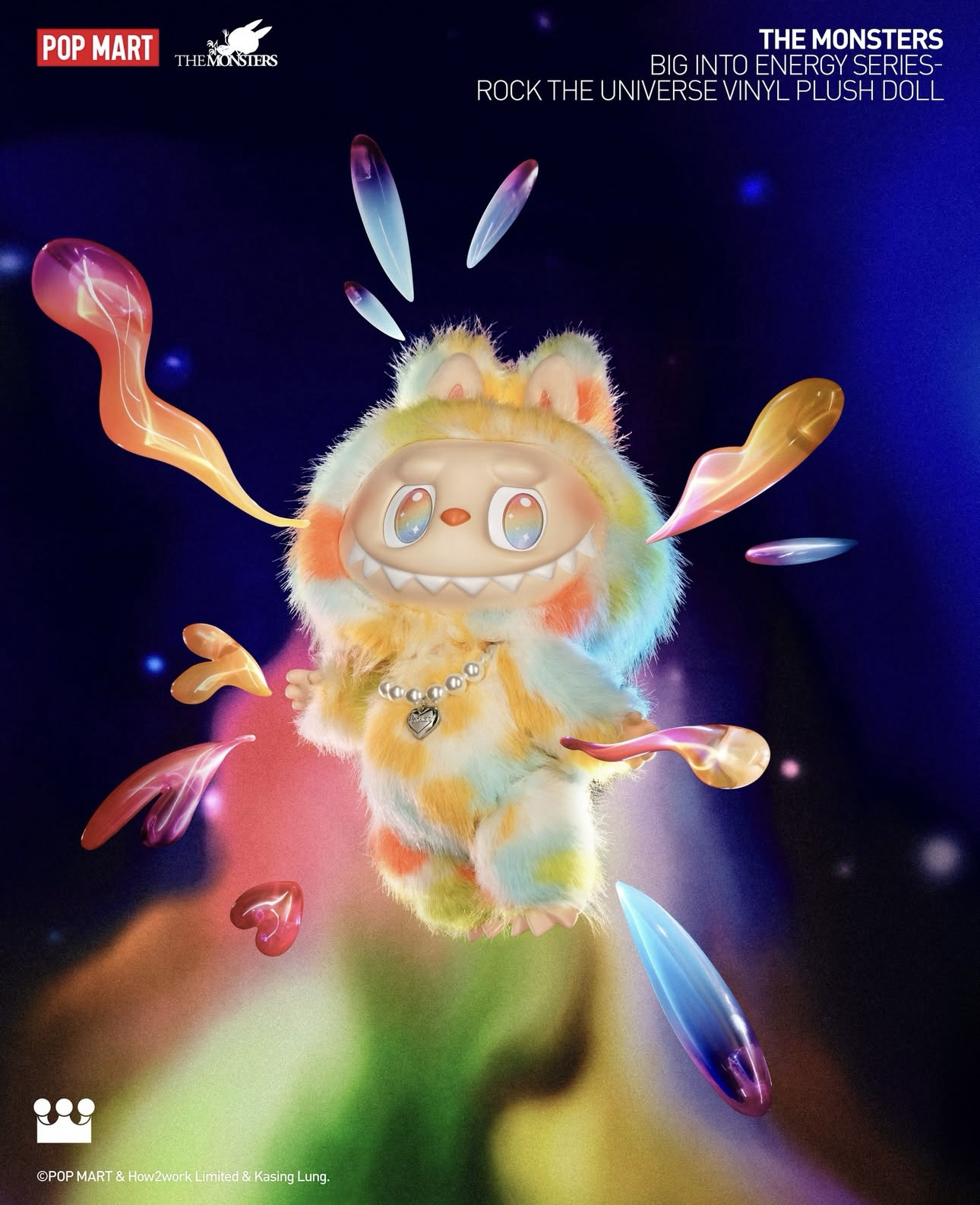 LABUBU THE MONSTERS Big into Energy 2個 THE MONSTERS BIG INTO ENERGY SERIES-VINYL PLUSH PENDANT