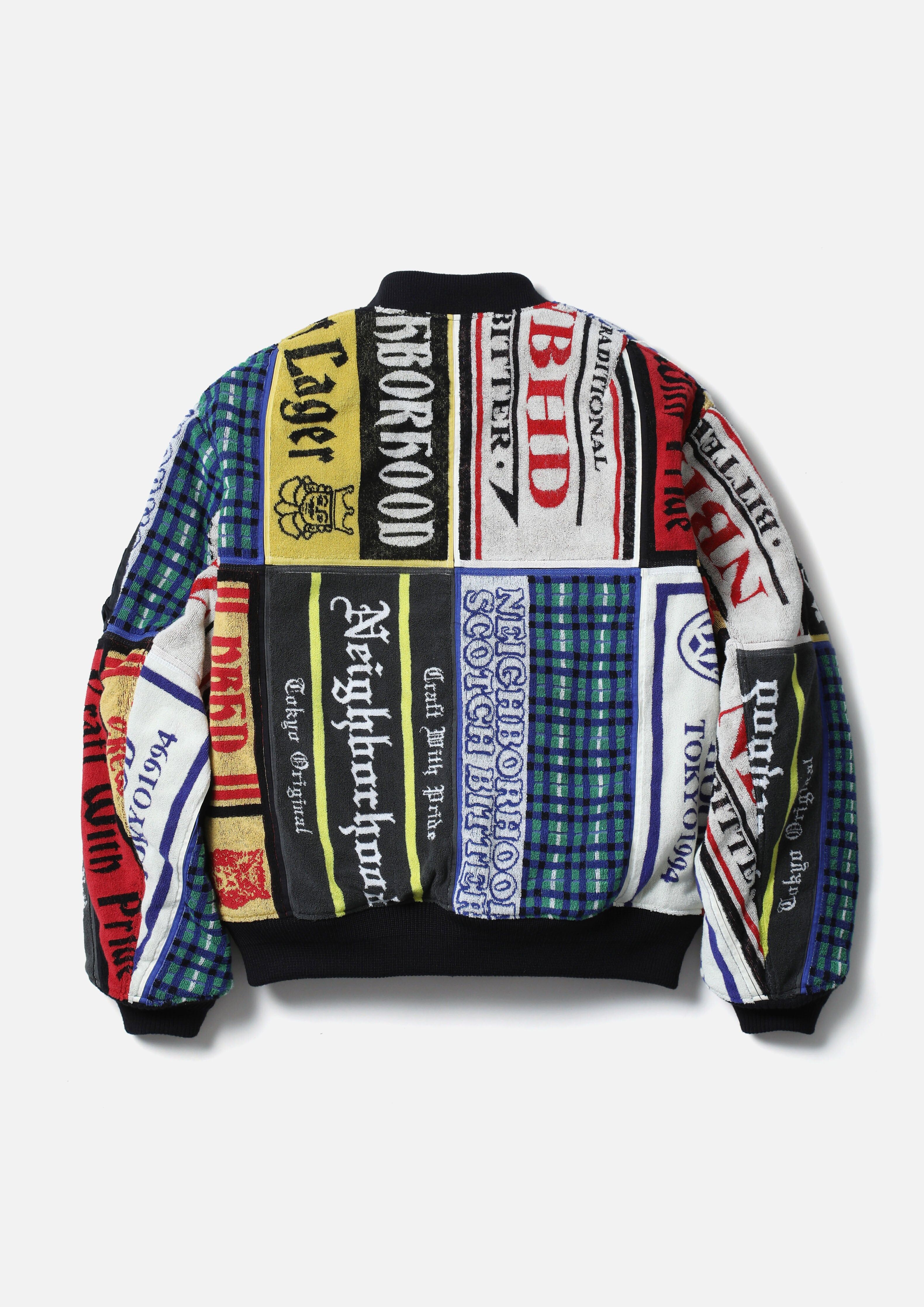 『代購商品』2025AW NEIGHBORHOOD NBHD MA-1 FLIGHT JACKET FULL CUSTOM 外套 252SPNH-JKM03