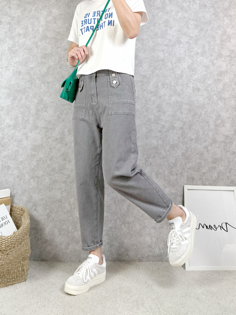 帥氣有型的煙灰男友褲 ⚡️熱銷搶手貨⚡️