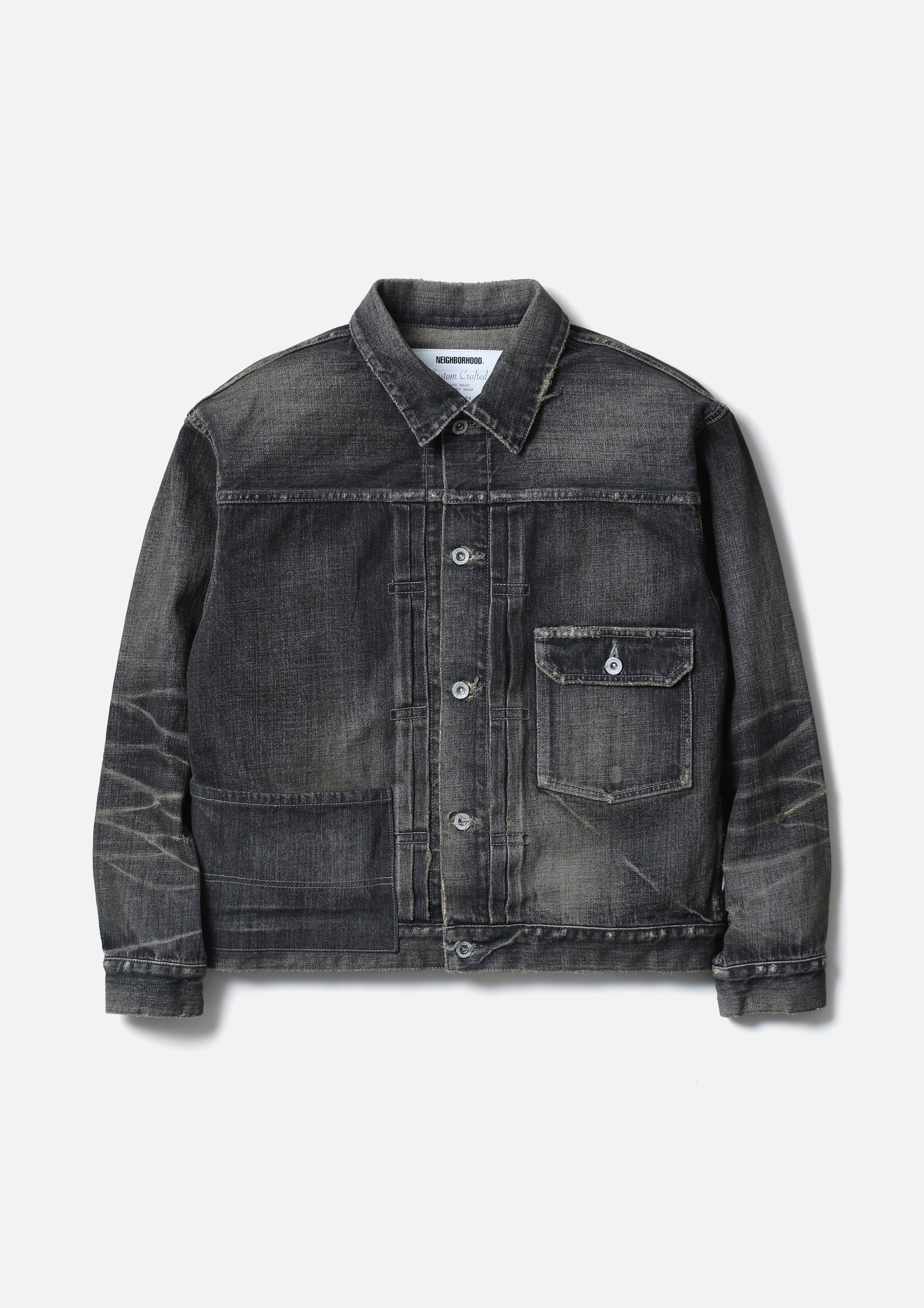 『代購商品』2025AW NEIGHBORHOOD NBHD SAVAGE DENIM TYPE-1 JACKET 丹寧 牛王 外套 252XBNH-JKM02