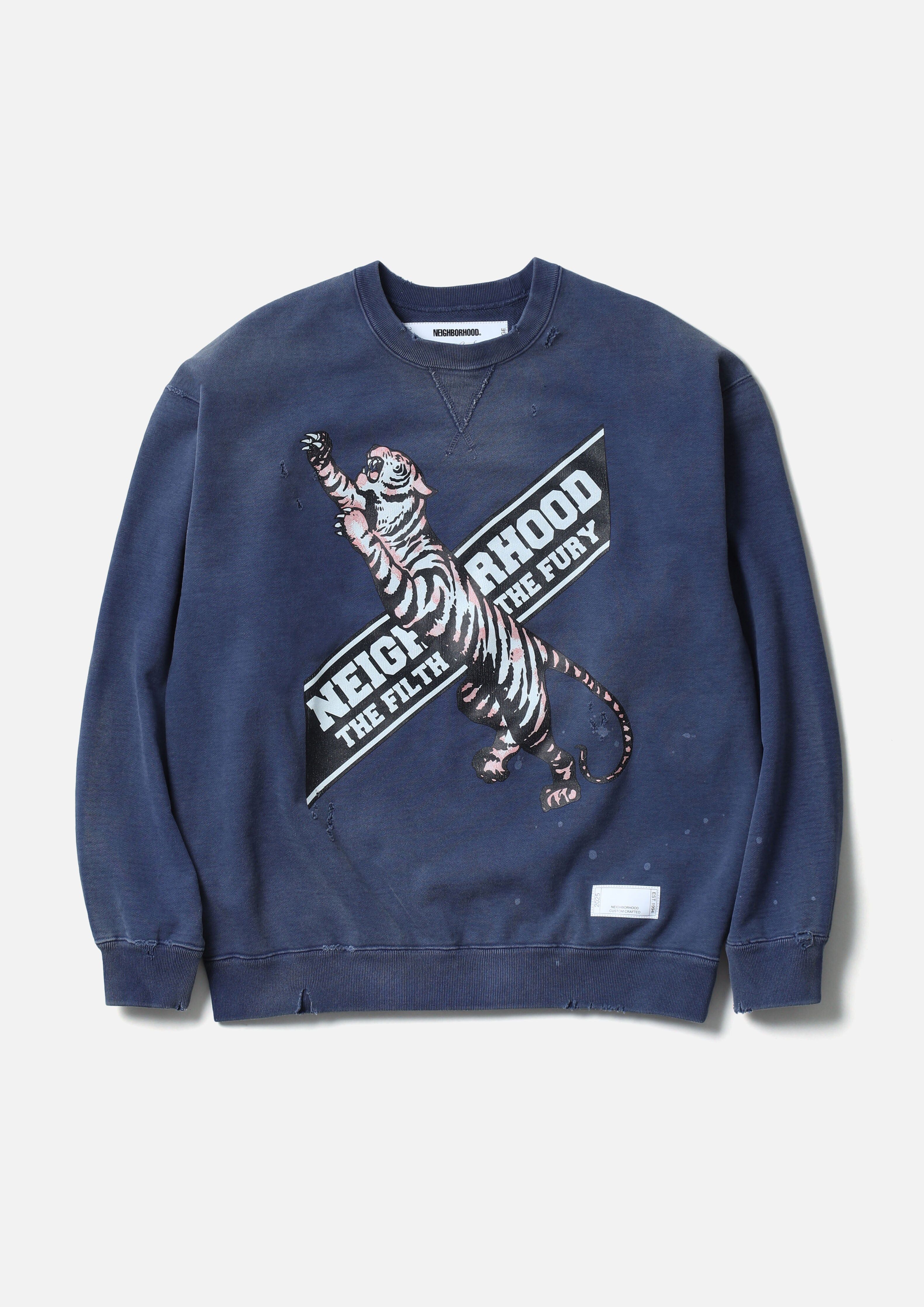 『代購商品』2025AW NEIGHBORHOOD NBHD SAVAGE SWEAT SHIRT LS 大學T 252OKNH-CSM01