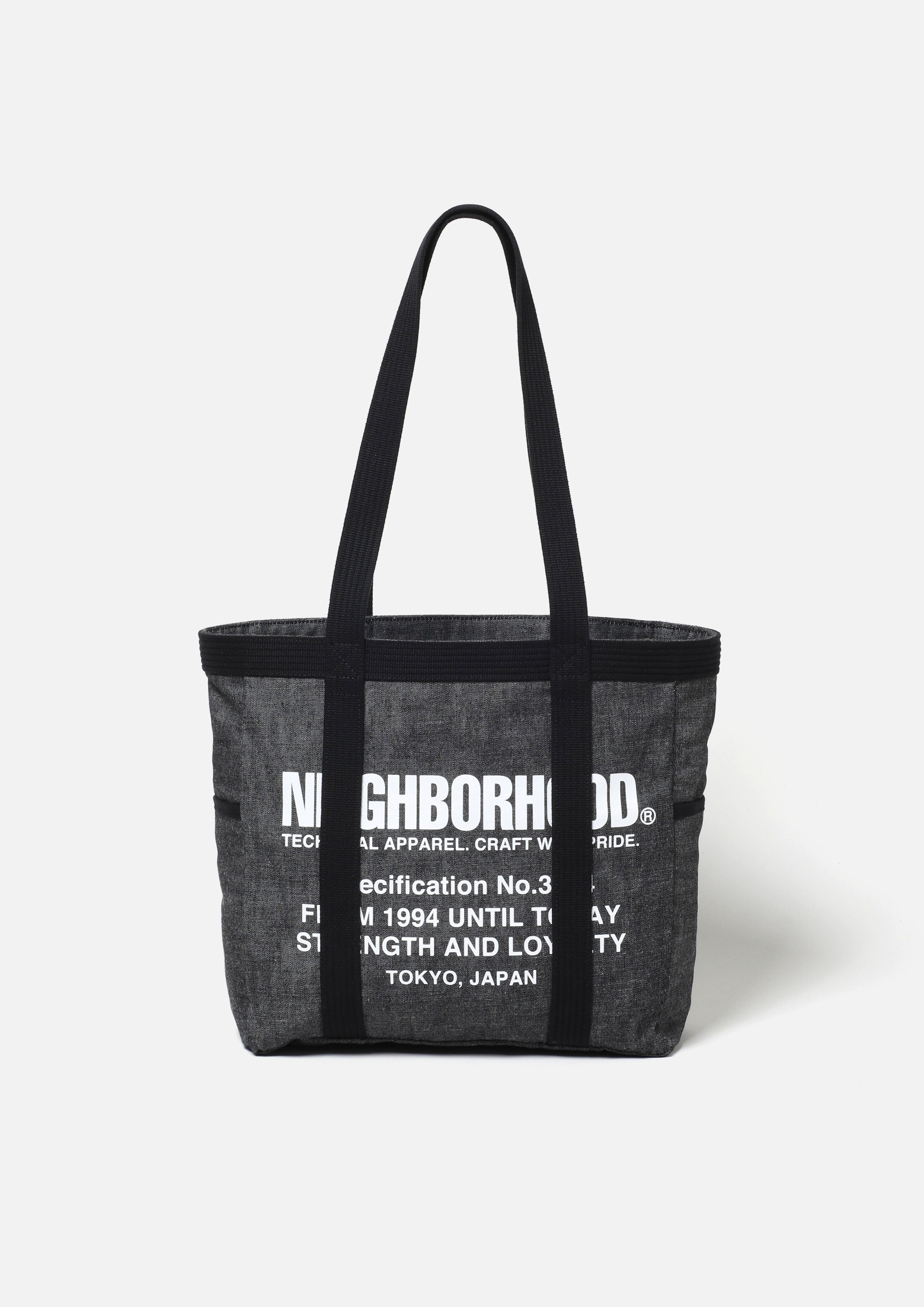 2025AW NEIGHBORHOOD DENIM TOTE BAG-M 丹寧 托特包 手提包 現貨 252TQNH-CG03