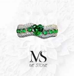 （預定6星期）250824- MS212 R1126 KG 美國碼 高碳鑽 戒指 （只限尖沙咀門店自取不包郵）