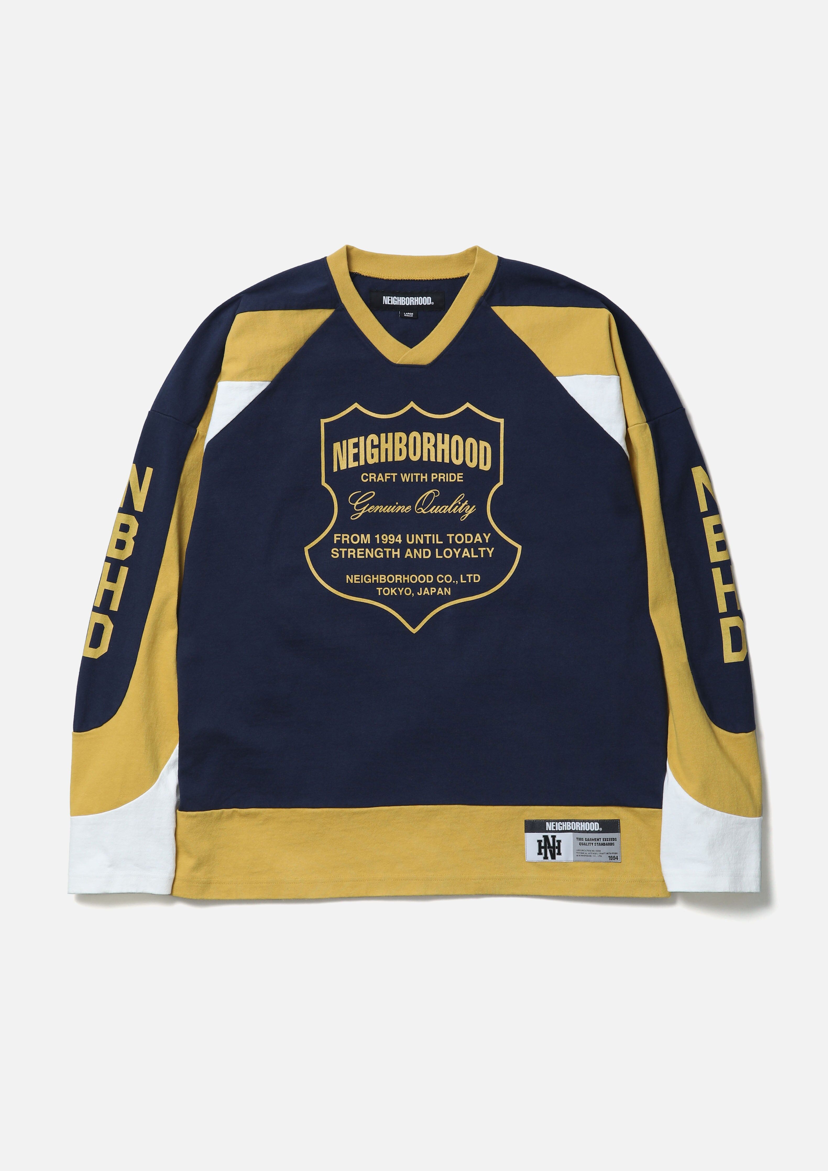 2025AW NEIGHBORHOOD HOCKEY SHIRT LS 美式 足球衫 球衣 現貨 252FPNH-CSM14