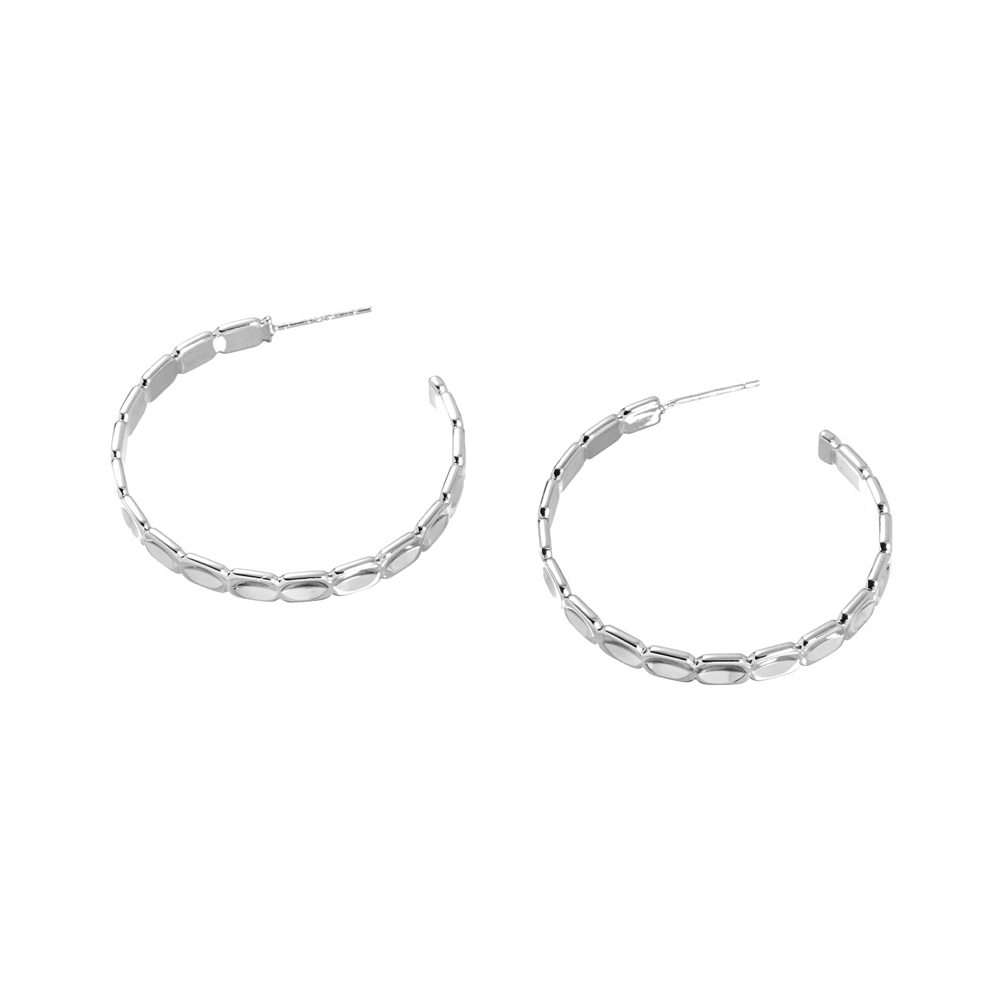 平價飾品,銀針,圈圈耳環