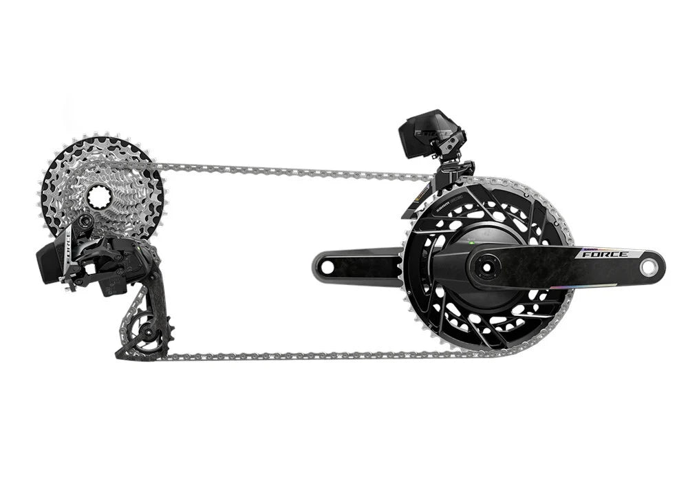 SRAM Force AXS HRD E1 Road Power Meter Groupset 2x12 | AXS