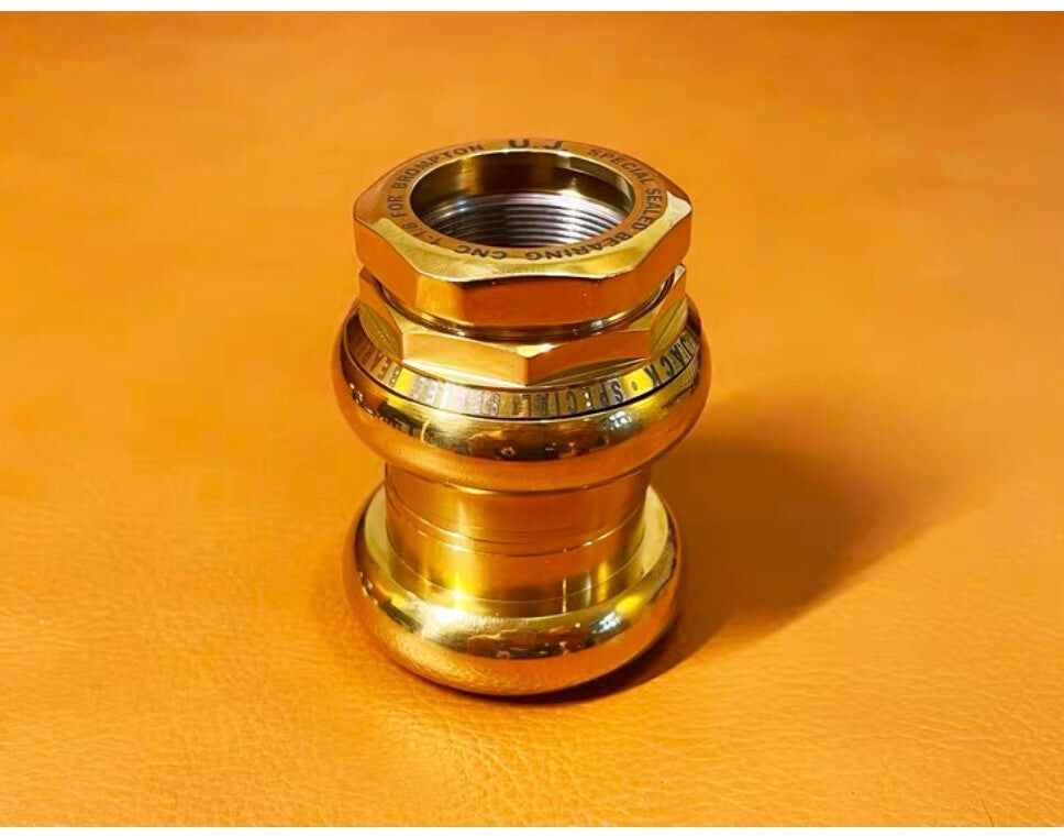 【UnionJack】小布折疊車外置鈦合金有牙碗組 1-1/8碗組34mm Grip headset