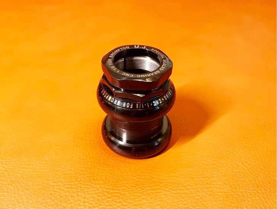 【UnionJack】小布折疊車外置鈦合金有牙碗組 1-1/8碗組34mm Grip headset