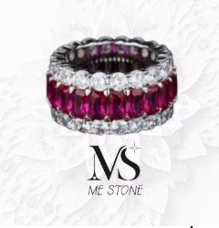 （預定6星期）250824-MS63 R011 CL 美國碼 高碳鑽 戒指 （只限尖沙咀門店自取不包郵）