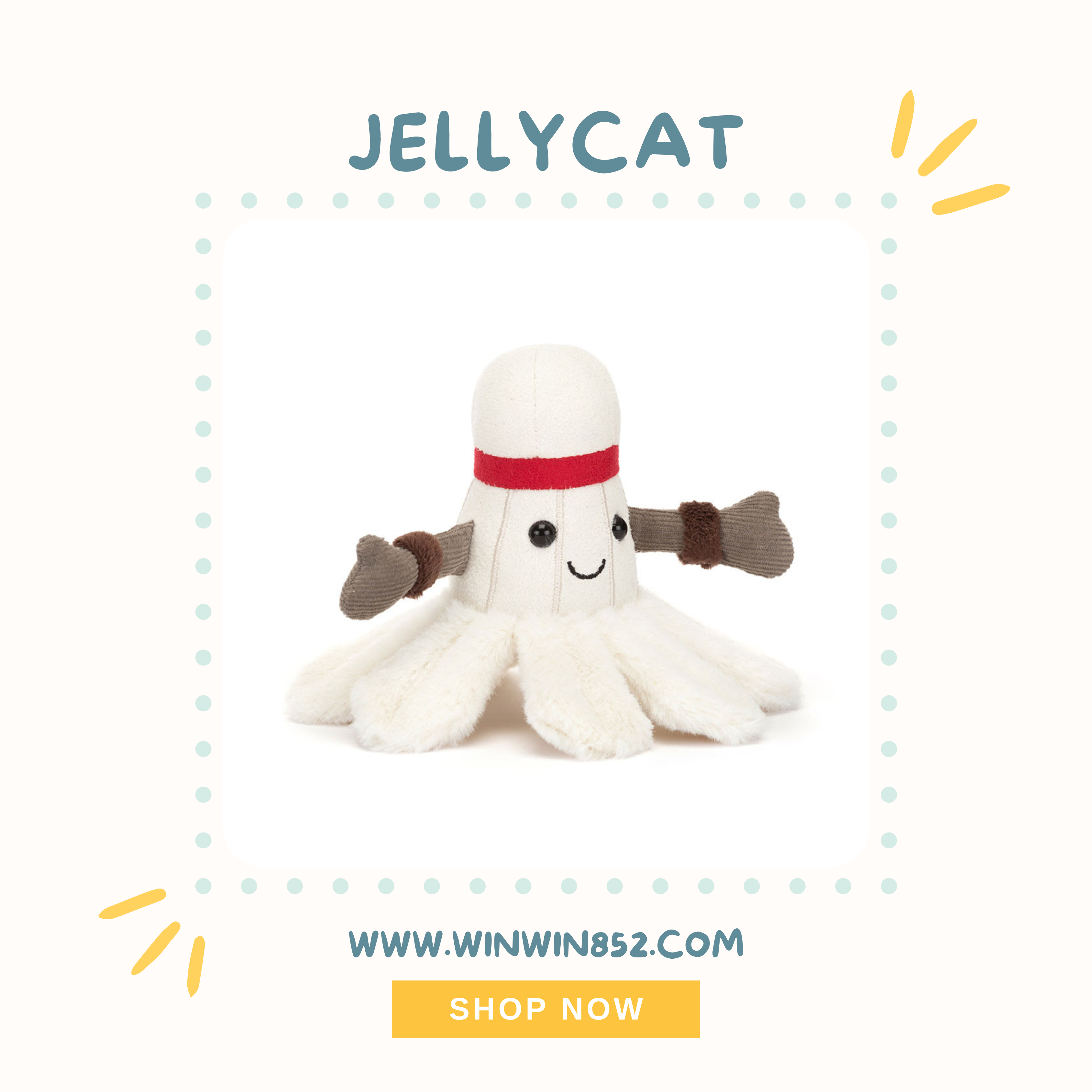 Jellycat Amuseables Sports Badminton