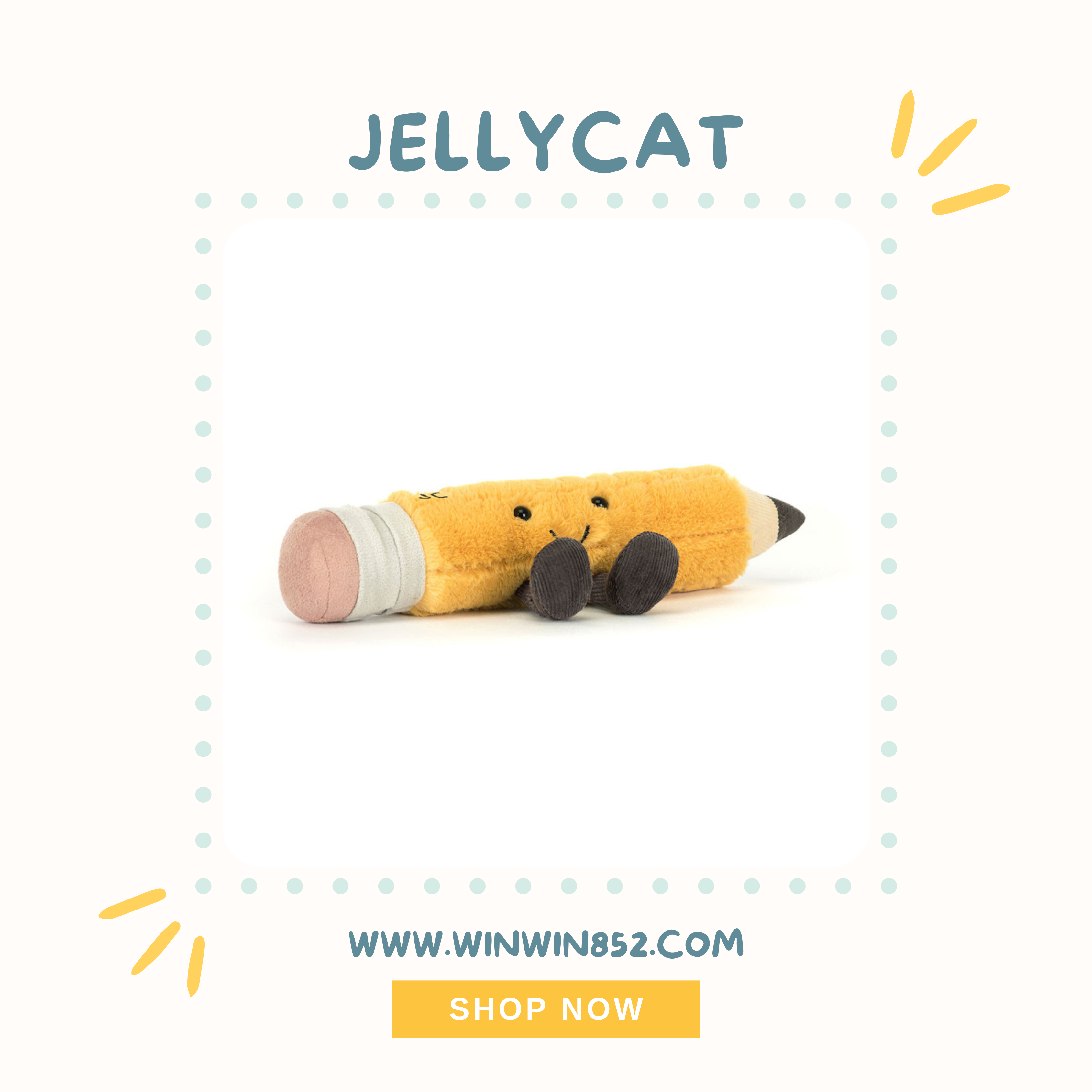 Jellycat Amuseables Pencil