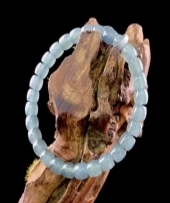 C035 翡翠（A货）蓝水路路通手串