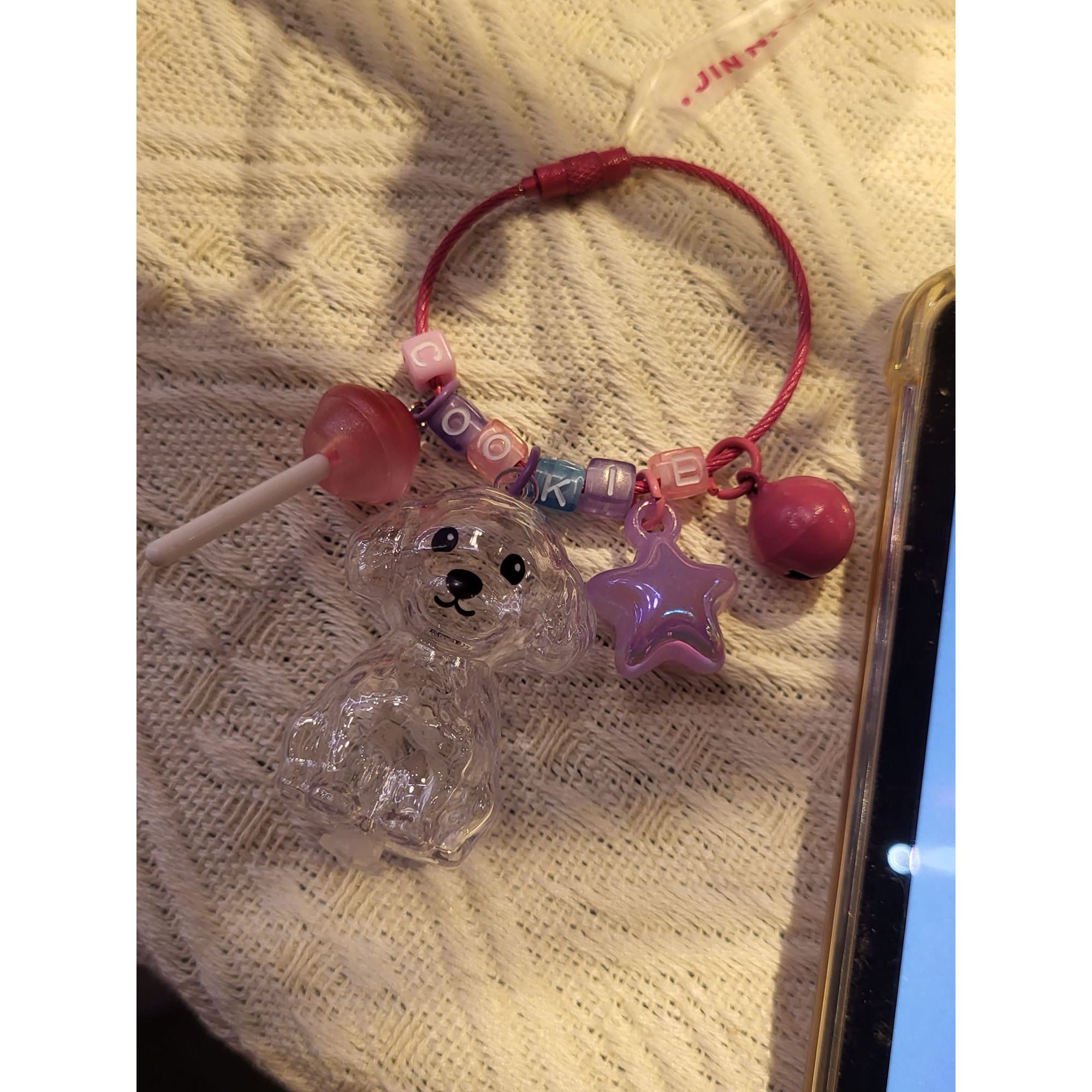 彩虹心語・毛毛收藏掛飾