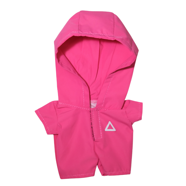 粉紅突擊隊 - Labubu 魷魚遊戲款連身娃衣