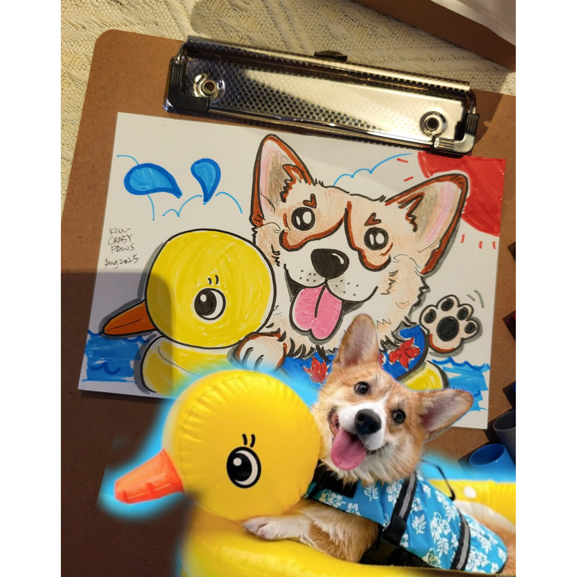 CRA5Y PAWS 手繪插畫