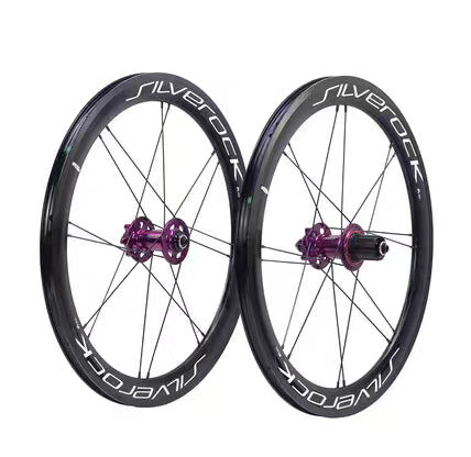 SILVEROCK 鋁合金 碟煞 349/406/451小輪車輪組