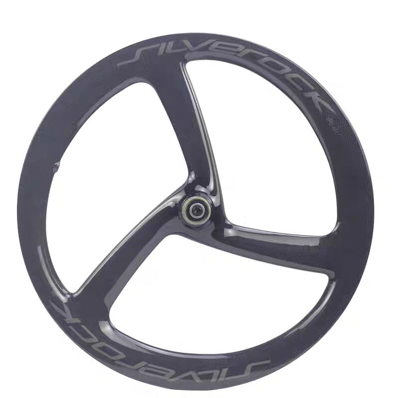 SILVEROCK 碳纖維彎三刀碟煞 349/406/451小輪車輪組