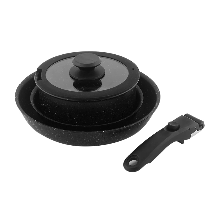 CSS Black classic 5-piece pan set