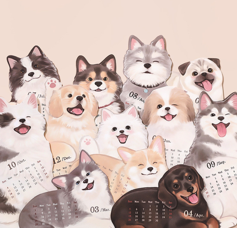 2026萌寵系列桌曆