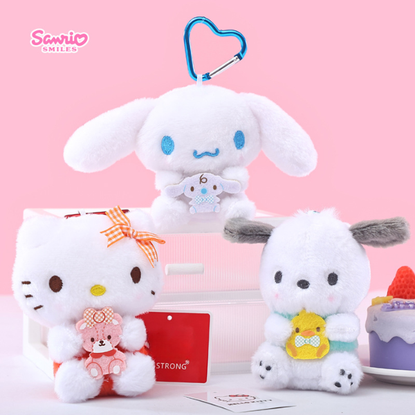 正版三麗鷗抱抱好朋友系列吊飾