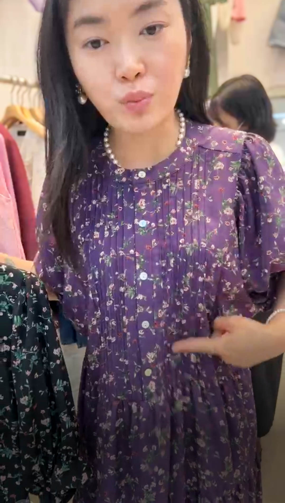 🥰PM_K1721  ▶️碎花洋裝 👉B:106cm  L:121cm👈