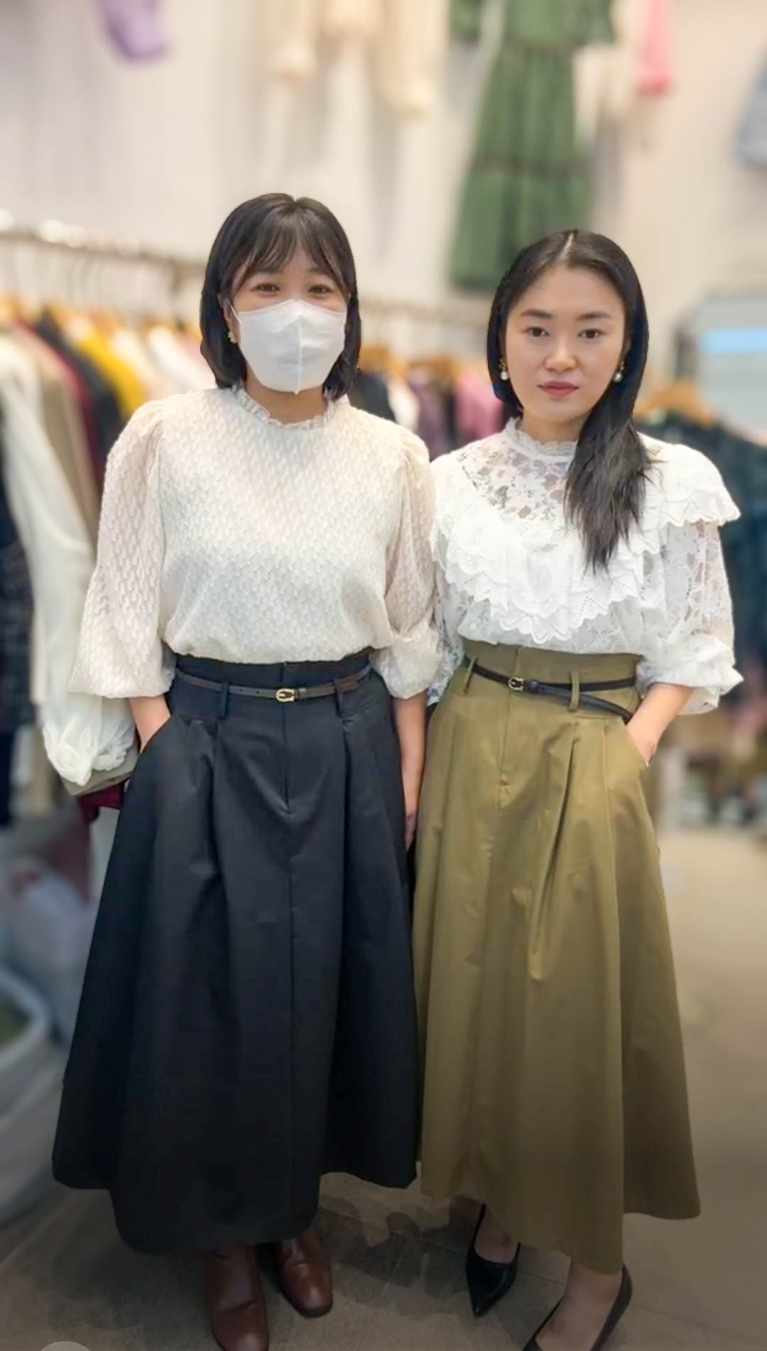 🥰PM_K1713  ▶️高腰長裙 可以穿到XL👉W:70-90cm H:90-130cm L:84cm