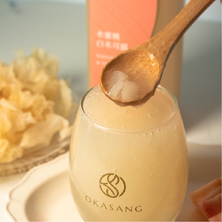 水蜜桃白木耳露｜桃源｜嚴選拉拉山｜1000ml*1