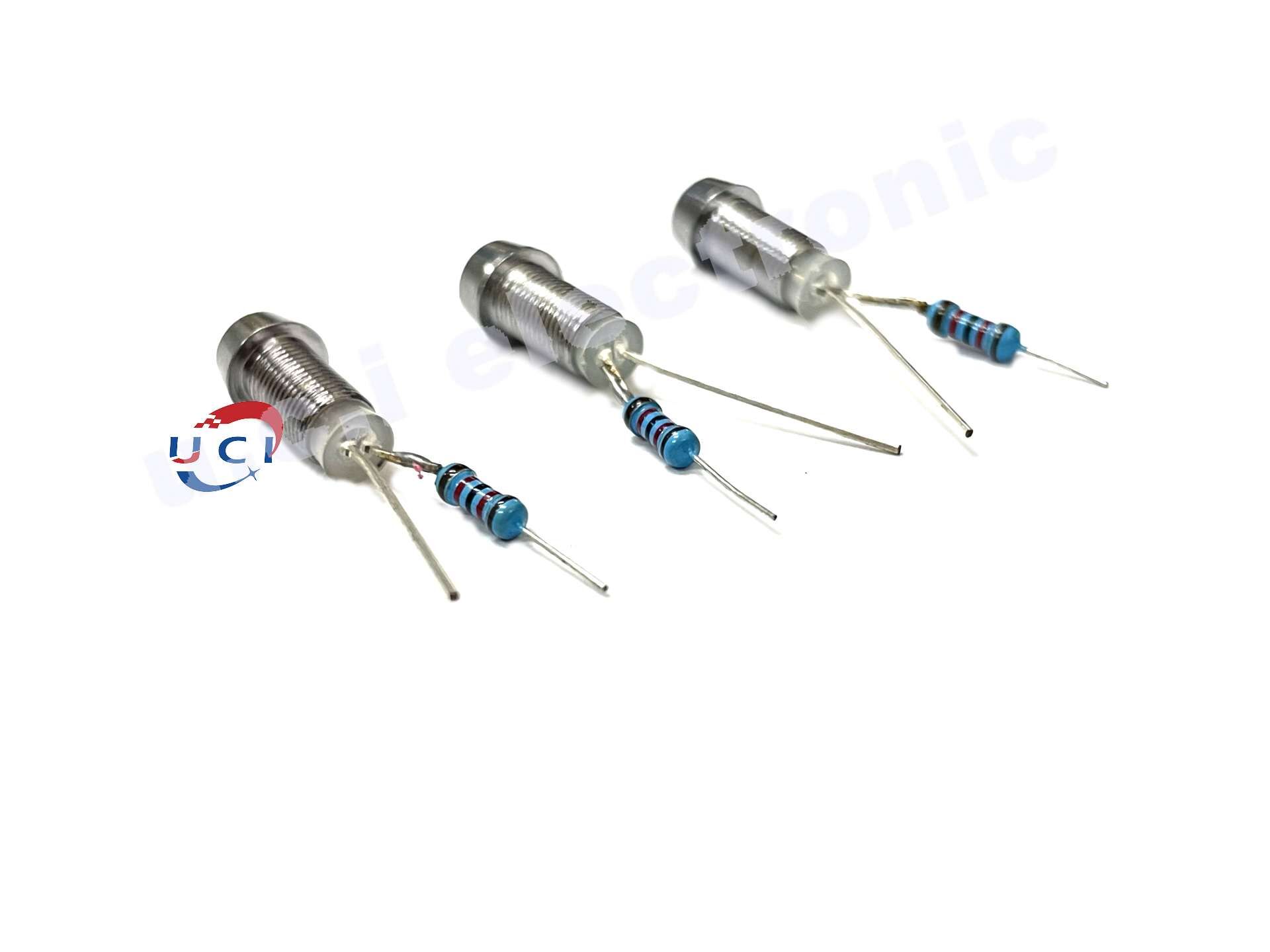 【UCI電子】(E-2) 5mm金屬指示燈信號燈LED 12V/24V/220V電源指示燈