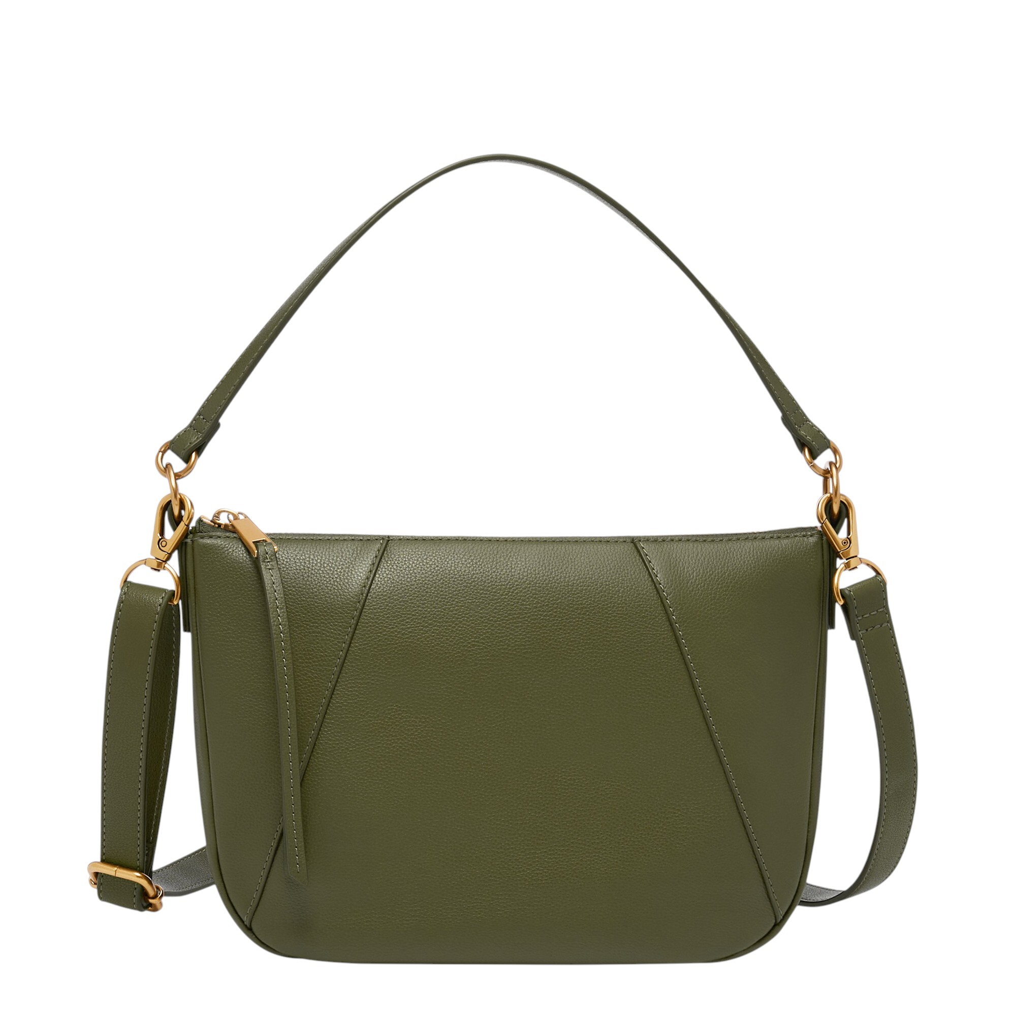 Skylar 真皮手提側背兩用包 (多色可選)