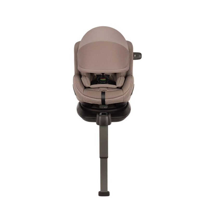 Nuna - PRUU aire 360度旋轉汽車座椅 (R129)(初生至4.5歲/40-105cm) 雪松棕