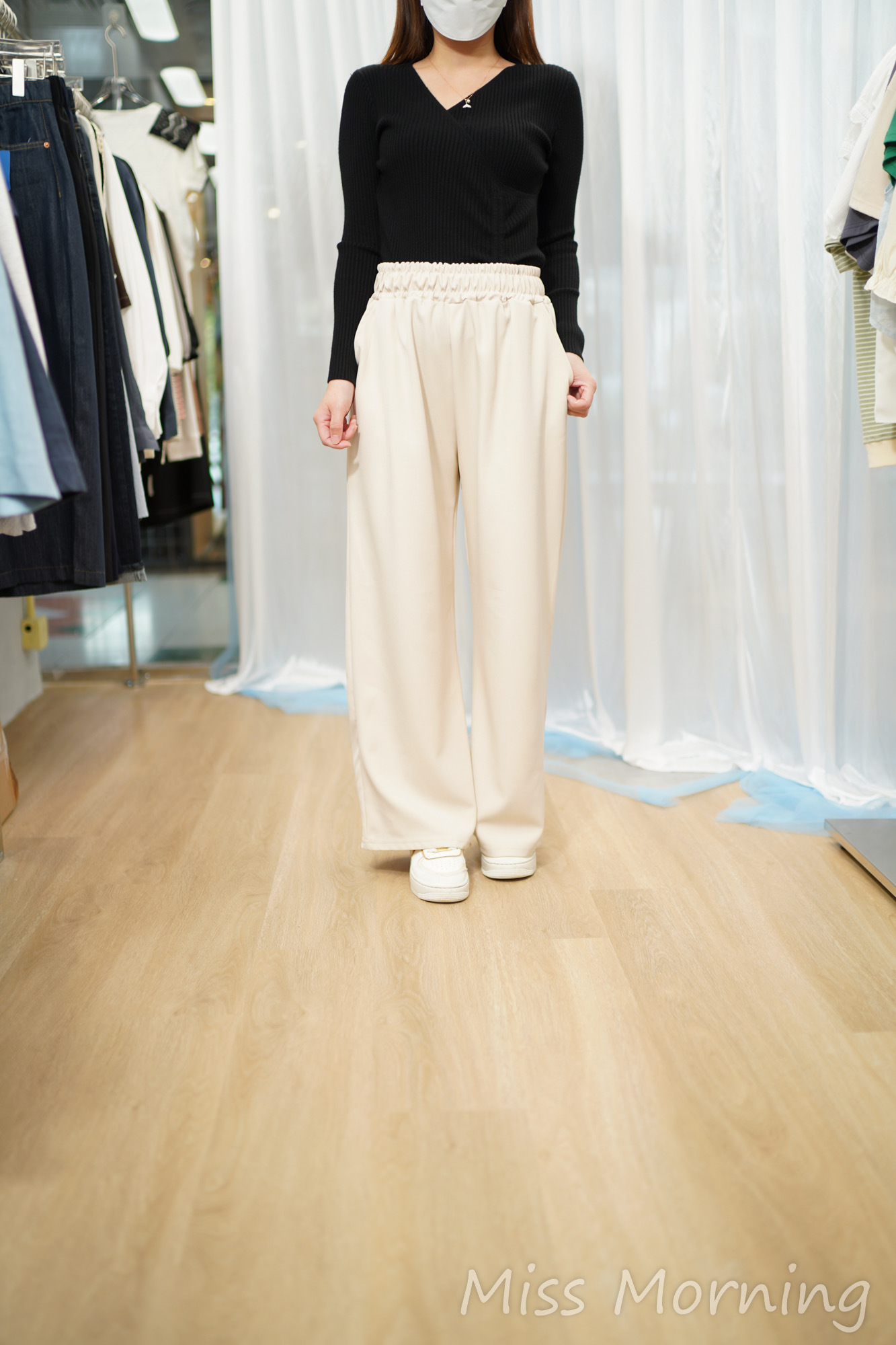 側束束彈彈針織衫(14748)