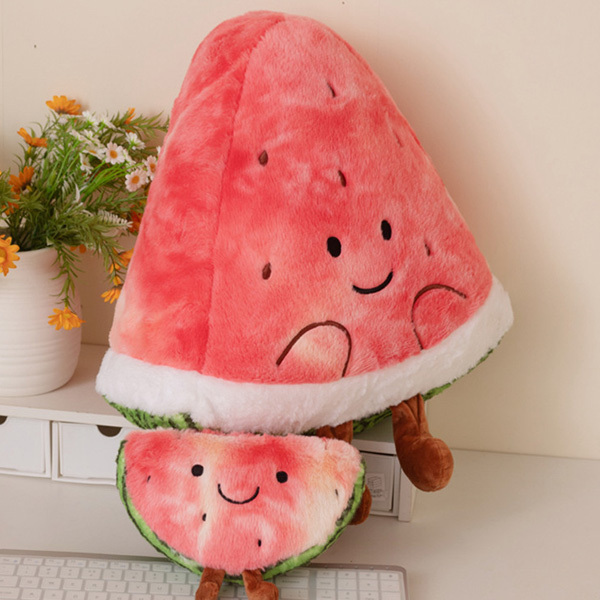 半熟西瓜抱枕